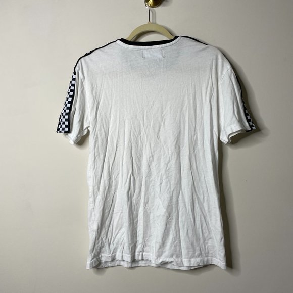 Pacsun White Short Sleeve Design Shirt Small - Picture 4 of 4